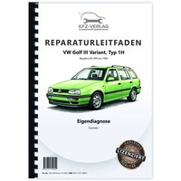 Vw Golf 3 Variant 1H 1993-1999 Ecomatic Eigendiagnose Getriebe Reparaturhandbuch