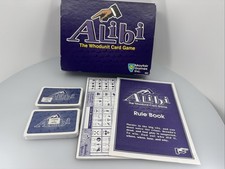 Alibi  The Whodunit Card Game  1993  Mayfair
