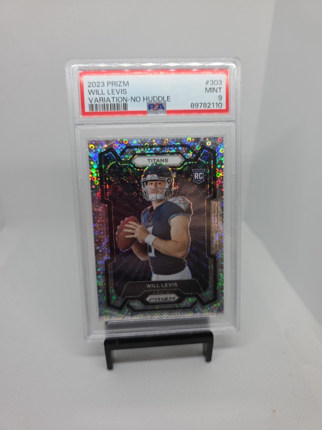 2023 Panini Prizm - Rookie Variation Will Levis #303 No Huddle Prizm (RC)