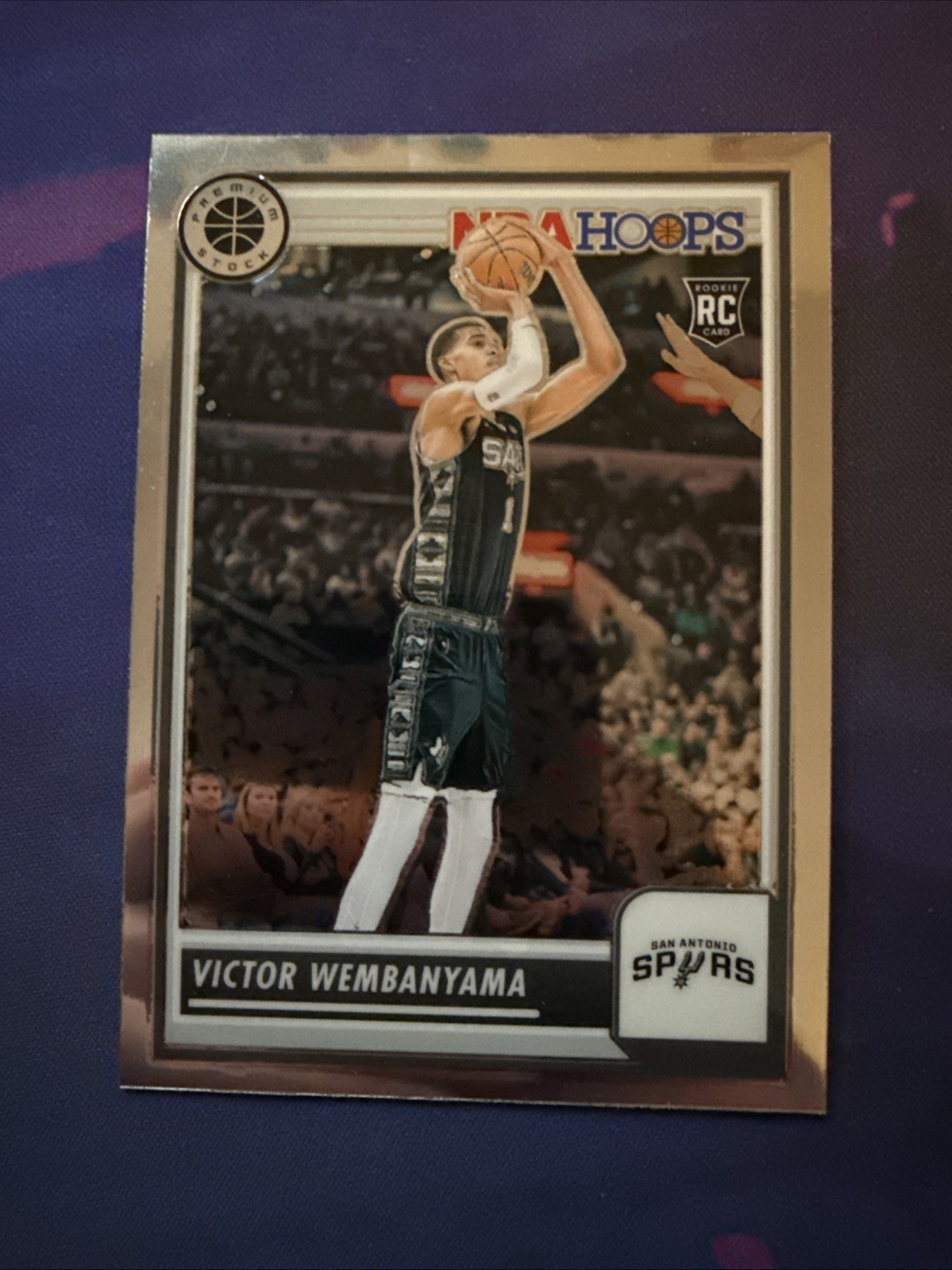 2023-24 Panini Nba Hoops Premium Stock - Victor Wembanyama #108 (RC)