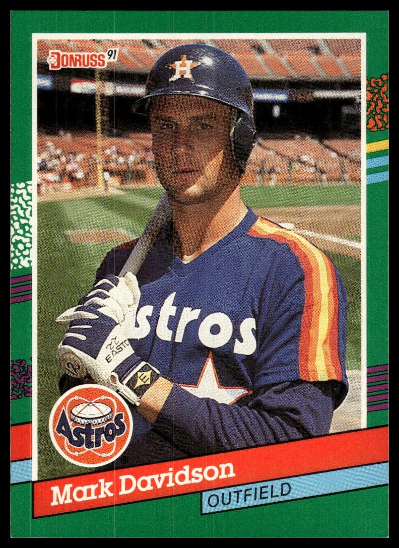 1991 Donruss #540 Mark Davidson Astros