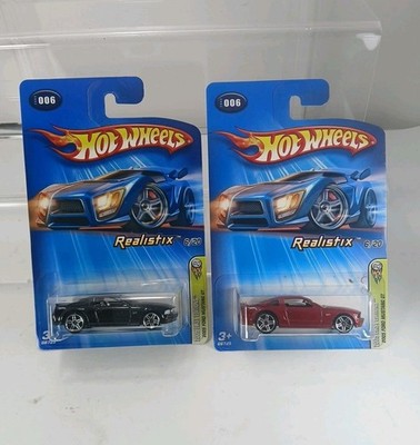 Lot Of 2 Hot Wheels 2006 1st edition Ford Mustang GT Red And Black