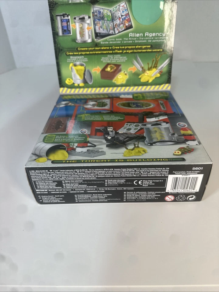 Mega Bloks 5601 Alien Agency The Arrival “Freaky Fill-up” NUEVO y Precintado Foto 4 de 4