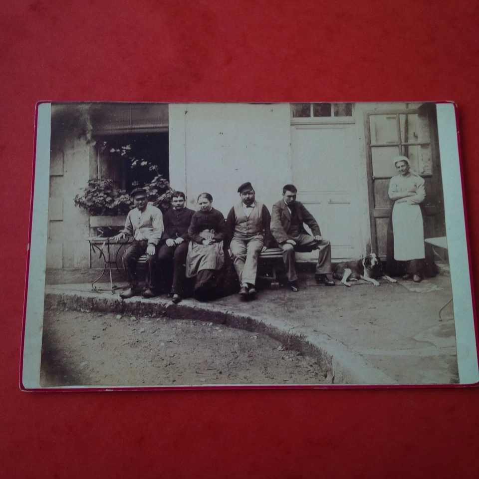 PHOTO FAMILLE MODE DE L EPOQUE M-572 - Photo 1/1