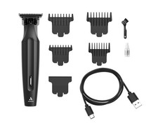 Andis inSIGHT Slim Cordless T Blade Trimmer, Lithium, 9-Piece Kit Includes