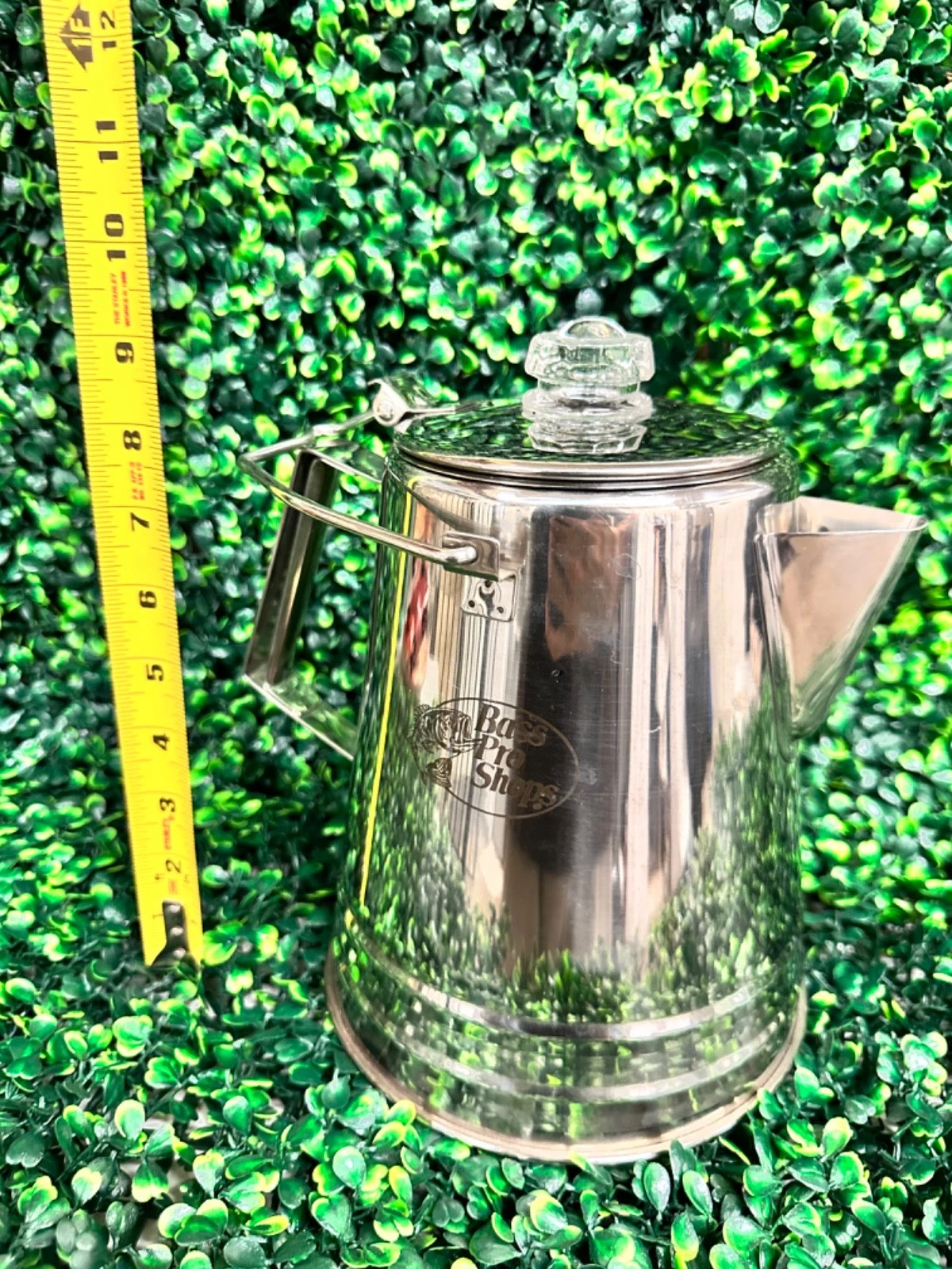 Bass Pro Shops 14-Cup Stainless Steel Campfire Percolator