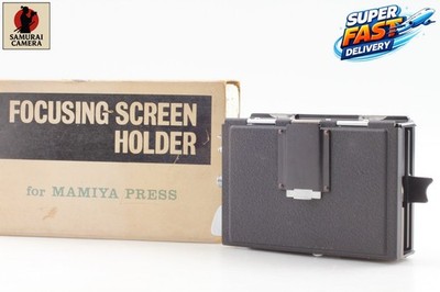 [N MINT] Mamiya Universal Focusing Screen Holder Pint Glass For Press JAPAN