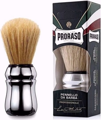 Proraso Pennello Da Barba Rasierpinsel reine Borsten Pinsel UK KOSTENLOSER SCHNELLER VERSAND