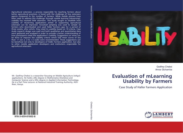 Evaluation Of Mlearning Usability By Farmers Godfrey Cheboi (U. A.) Taschenbuch-image