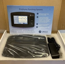 uAttend JR2000 Biometric Time Clock – Fingerprint, RFID, PIN For Small Business