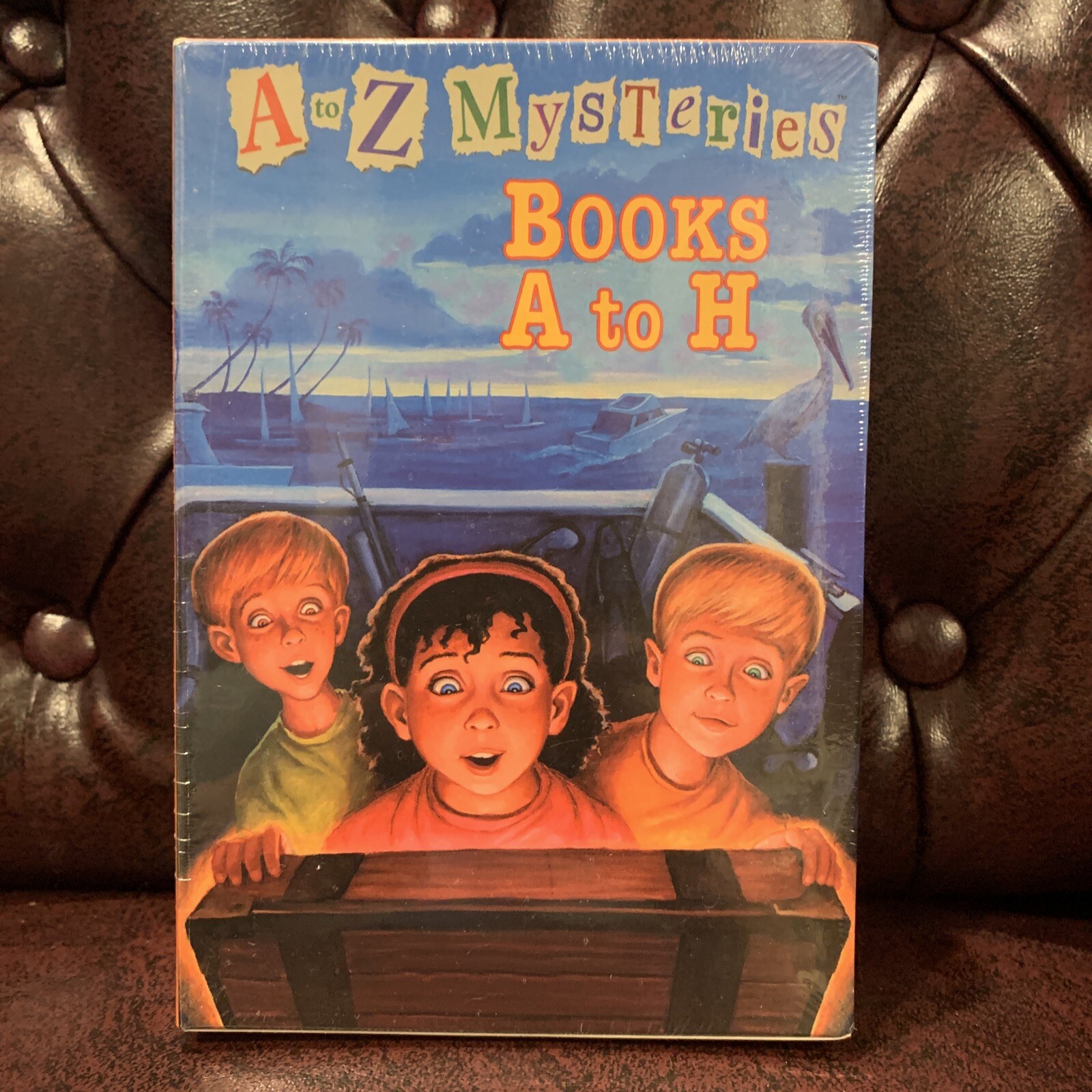 Boxes Set Of A to Z mysteries books A-H | eBay