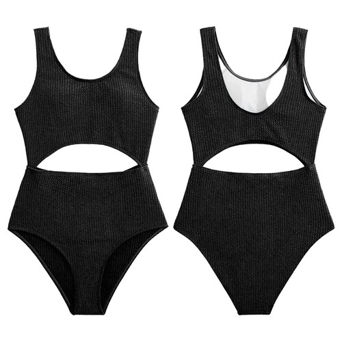 Kids Girl's Jumpsuit Holiday Leotard Workout Rompers Pool Bodysuit Sleeveless - Picture 16 of 33