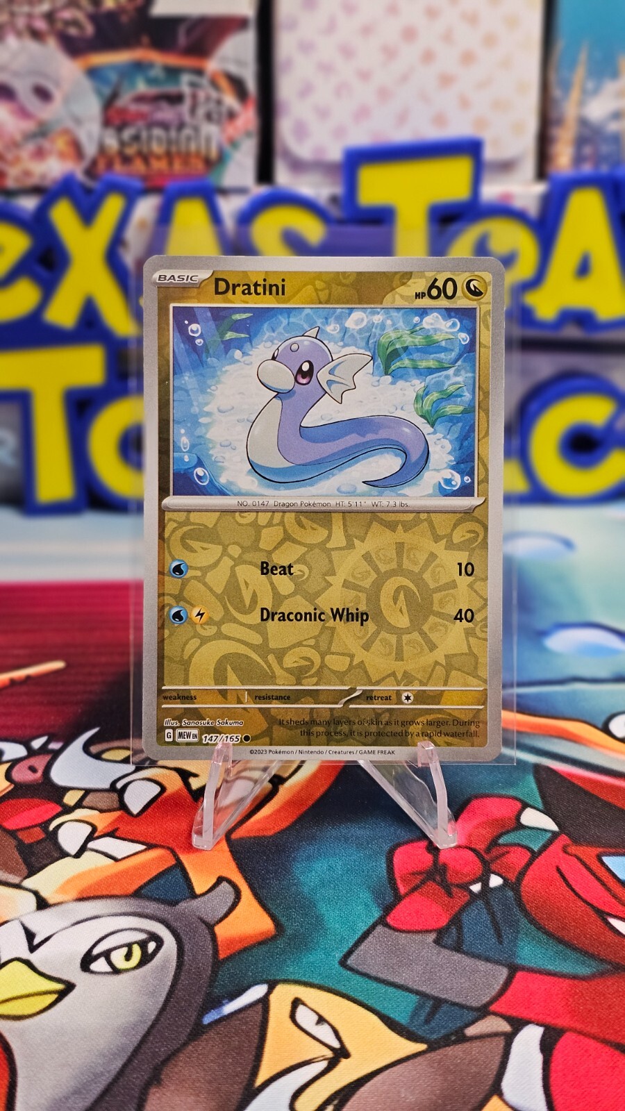 Dratini 147/165 Reverse Holo Scarlet & Violet 151 Pokemon TCG NM/M
