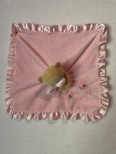 Baby Starters Pink Security Blanket Lovey Bear Thank Heaven For Little Girls