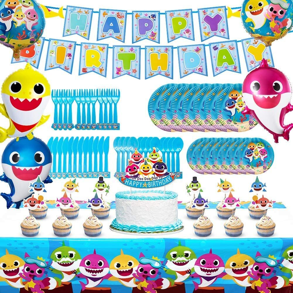 baby shark party decorations big w