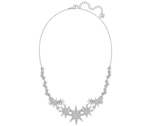 SWAROVSKI White Crystal Star Necklace - Picture 3 of 3