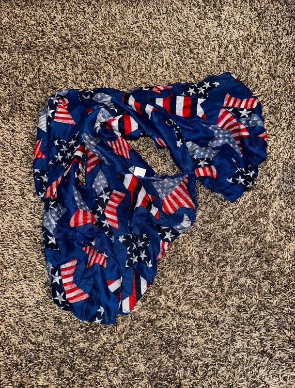 American 4th Of July Scarf 