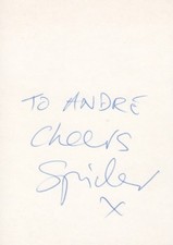 Spider "The Pogues" Autogramm signed 10x15 cm Karteikarte 