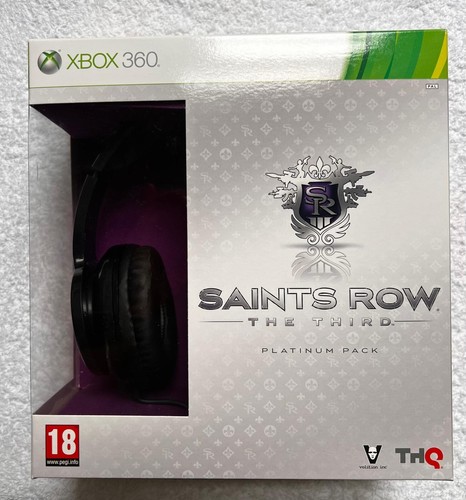 Saints Row The Third Platinum Pack Collectors Microsoft Xbox 360 Sealed PAL UK - Picture 1 of 11