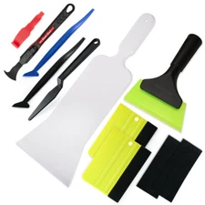 Bulldozer Squeegee Window Tint Kit, Vinyl Wrap Tool Windshields Tucking Gasket