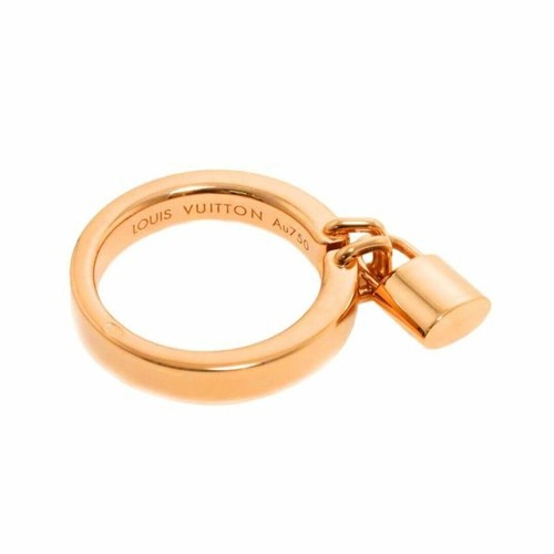 Louis Vuitton LV Burg Rockit Ring US4.5-5 Rose Gold 18K Professionally polished - Picture 3 of 8