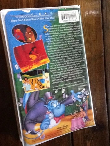 Aladdin VHS Black Diamond 1993 - Picture 2 of 6
