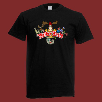 Walley World Family Fun Park Men's Black Size S-5XL