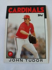 John Tudor [Base] #474 St. Louis Cardinals - 1986 Topps Baseball 