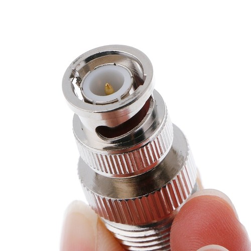 BNC Male Plug To UHF SO239 PL-259 Female Jack RF Coaxial Adapter Cable Connector - Zdjęcie 8 z 8