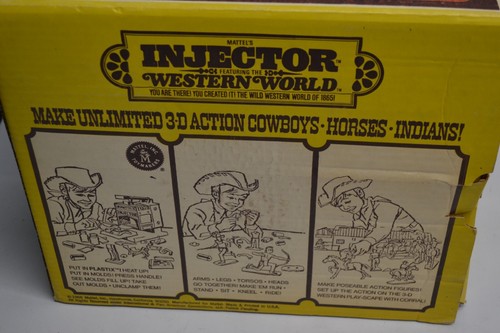 Vintage MATTEL INJECTOR 4350, WESTERN WORLD TOY MAKER - Picture 10 of 15