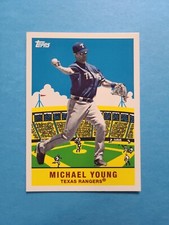 MICHAEL YOUNG 2007 TOPPS FLASHBACK FRIDAYS BASEBALL CARD # FF17 G3994