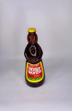 1985 Mrs. Butterworth's Amber Glass Bottle/Pancake Syrup