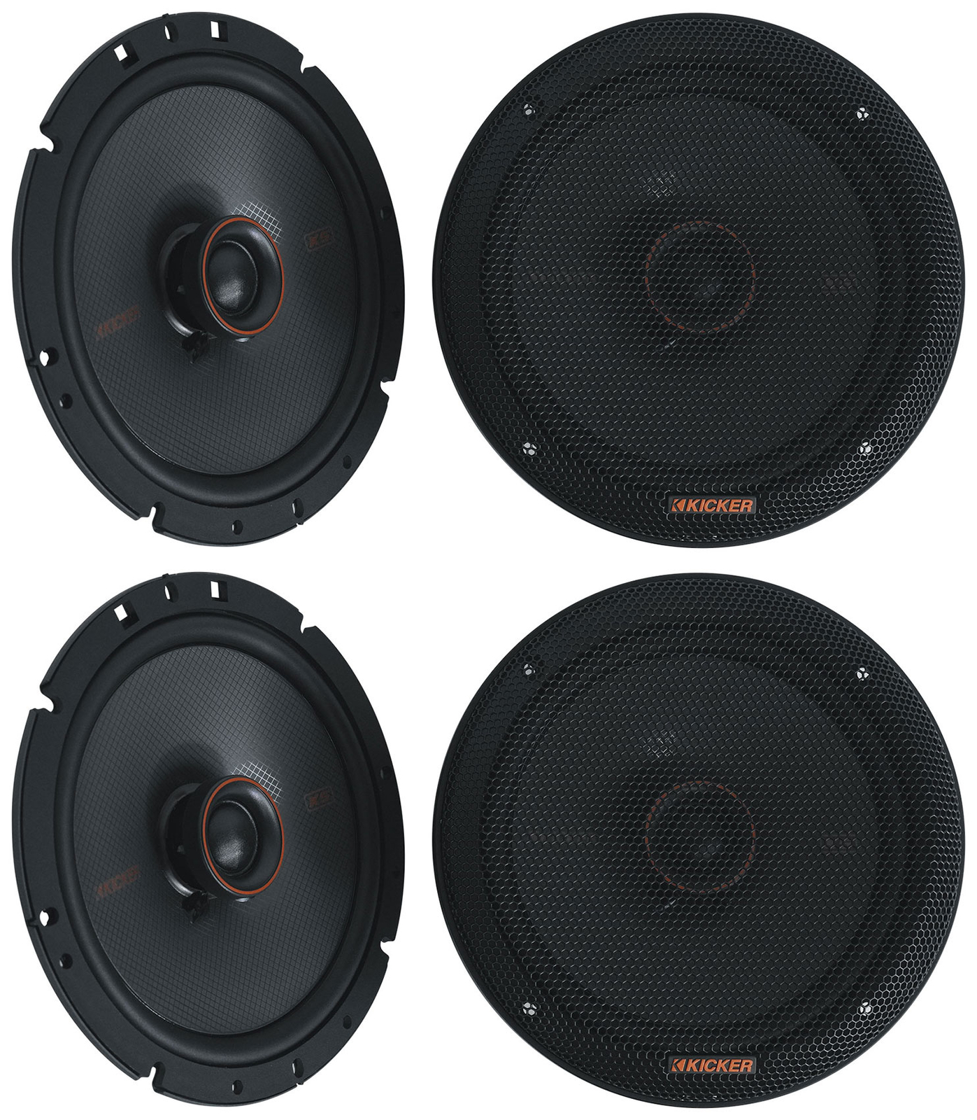 4 Автомобильные аудиодинамики Kicker 51KSC6704 675 100 Вт RMS KSC6704 KSC670 32390₽