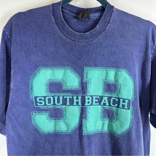 Vintage South Beach Single Stitch T-shirt Dress - Picture 4 of 6