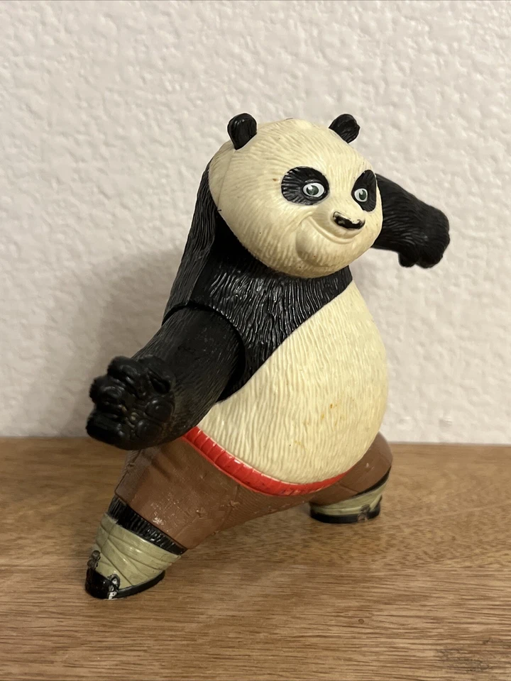 "Figura de acción de Kung Fu Panda 2008 McDonalds juguete de plástico (sin audio)" Foto 4 de 4