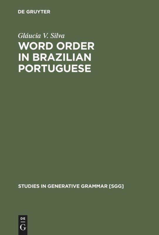 Thumbnail - Gláucia V. Silva | Word Order In Brazilian Portuguese | Buch |