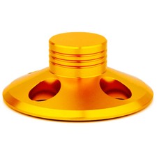Non-Slip Aluminum Alloy LP Vinyl Turntable Record Weight Disc Stabilizer 107g