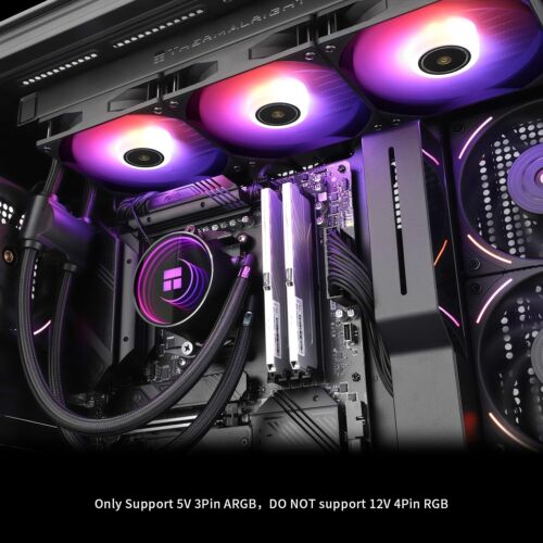 Thermalright Frozen Notte 360 Black ARGB V2 Water Cooling CPU Cooler, 360 Black - Afbeelding 6 van 6