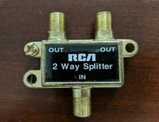 RCA VH47 2-drożny rozdzielacz koncentryczny