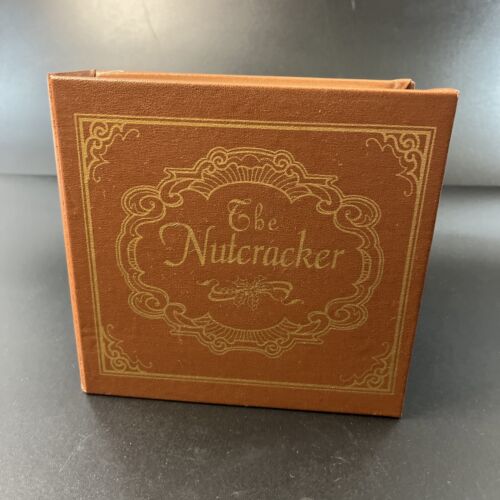 Avon The Nutcracker Animated Music Box Book Design Light Up Spinning Ballerina