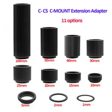 Spacer Ring Adapter C-CS Extension Tube for C mount Lens to CS Mount Camera
