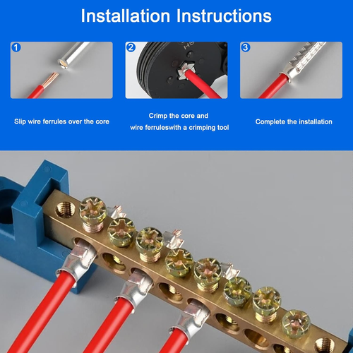800 Stück Aderendhülsen Set, Unisoliert Aderendhülsen Sortiment, Adernendhülsen, - Bild 3 von 7