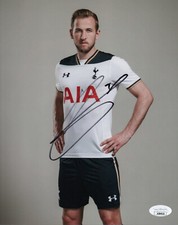 Tottenham Hotspur Harry Kane Autographed Signed 8x10 EPL Photo JSA COA #11