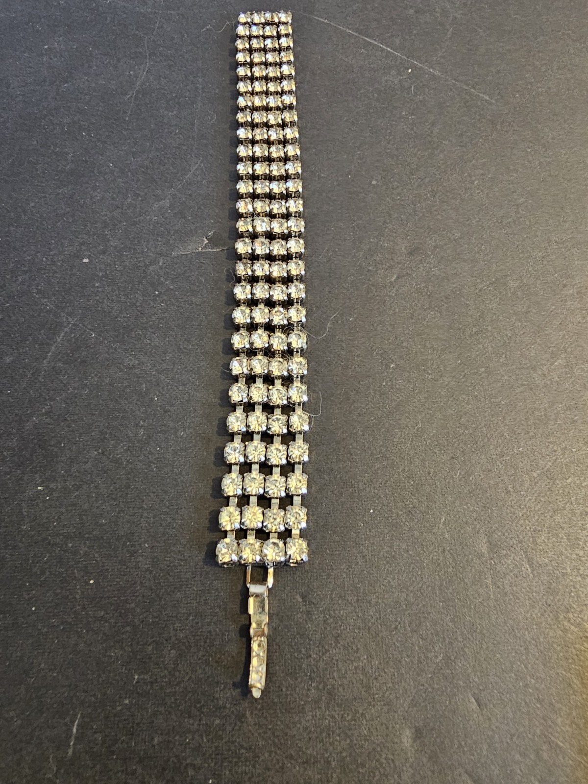 Multilayer Square Rhinestone Tennis Bracelet  6 I… - image 3