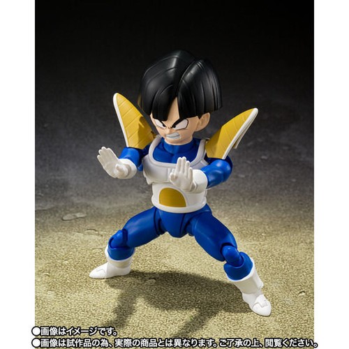 NUEVO Bandai S.H.Figuarts Son Gohan Ropa de Batalla 100mm PVC y ABS Figura Japón - Imagen 6 de 10
