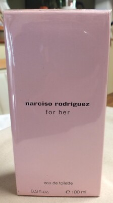 Narciso Rodriguez for Her EDT Eau de Toilette 3.3oz/100ml New/Sealed France
