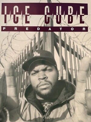 ICE CUBE, THE PREDATOR,HIP-HOP, RARE 1992 POSTER , LAST ONE!! | eBay