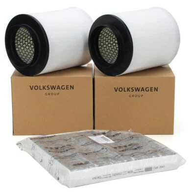 ORIGINAL Audi Innenraumfilter + 2x Luftfilter A8 D4 (4H) 4.2 TDI quattro - Bild 1 von 3