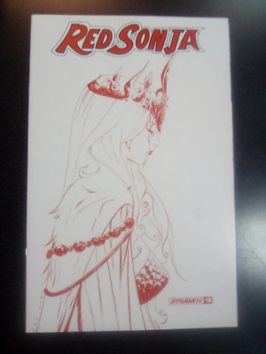 Red Sonja #18 1:21 Lee Tint Foc Variant Dynamite Comic Book NM First Print