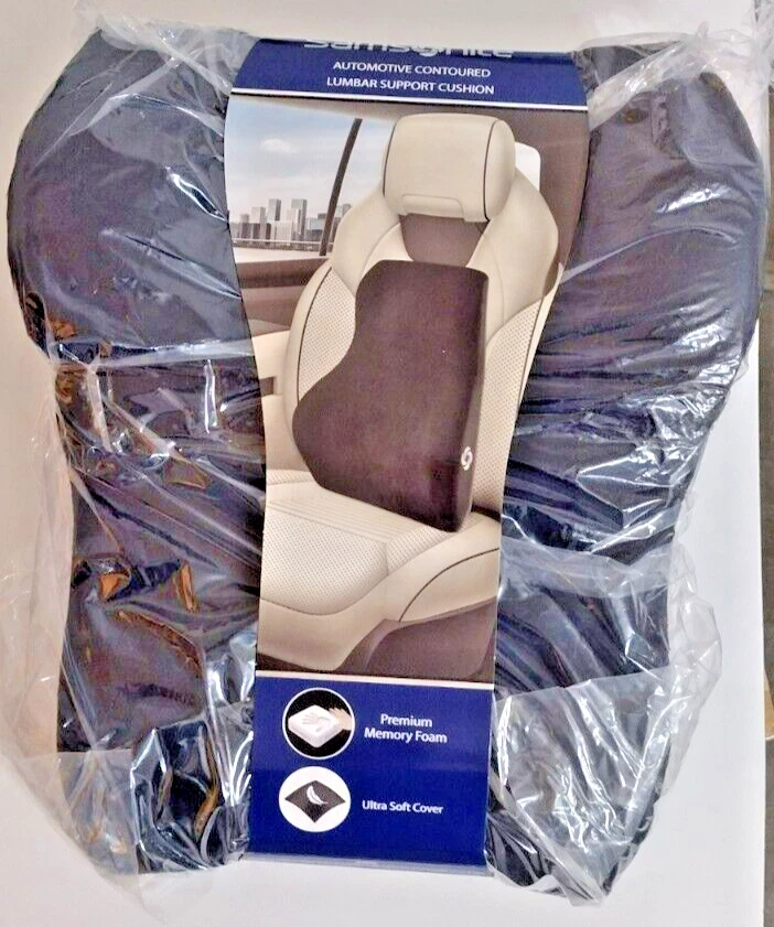 SAMSONITE, Back Support Lumbar Pillow for Office Chair or Car Seat